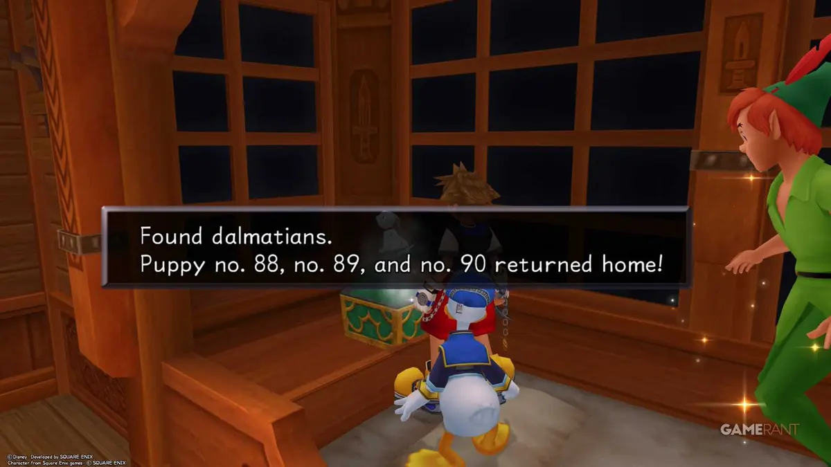 Neverland Dalmatians 88-90 in Kingdom Hearts Final Mix