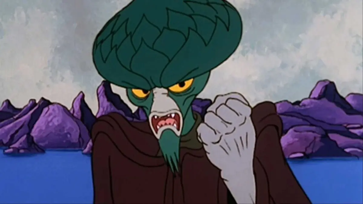 Evilseed threatening violence in He-Man