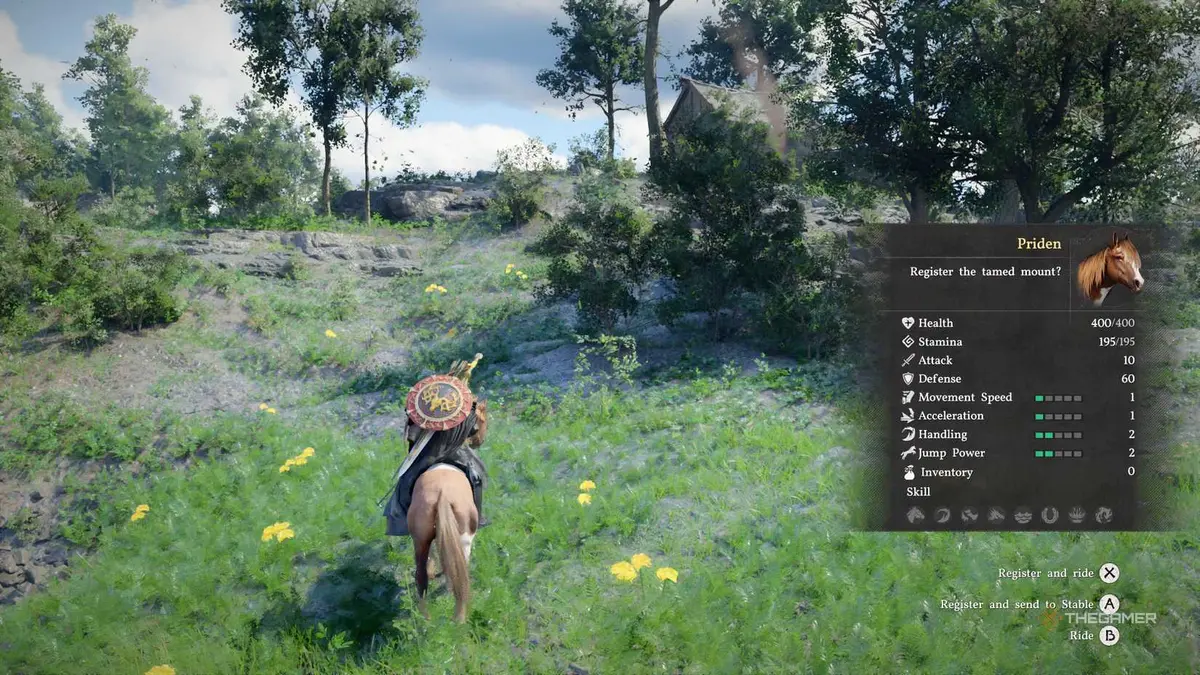 Register, Ride or Stable a horse in Crimson Desert.