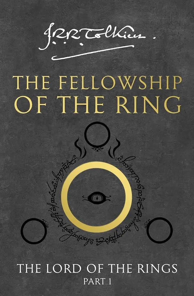 Lord of the Rings The Fellowship of the Ring book by J.R.R. Tolkien