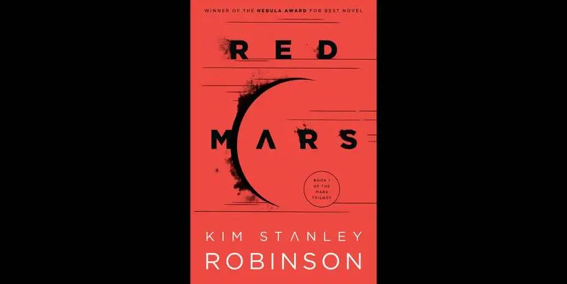 The cover of the novel Red Mars