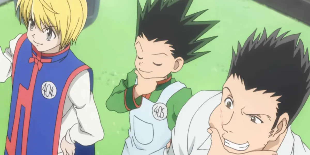 Hunter x Hunter Hunter Exam with Kurapika, Gon, and Leorio