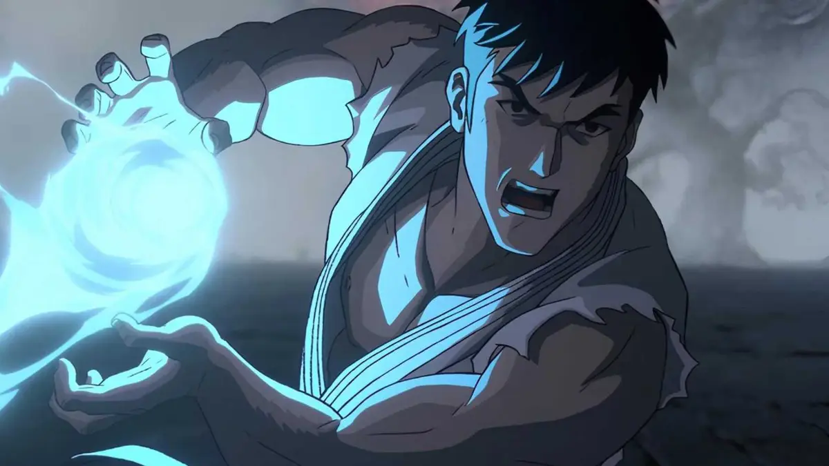 Animated Young Ryu in Street Figher 2026