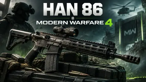 HAN 86 в Modern Warfare 4: лучшая сборка для точности