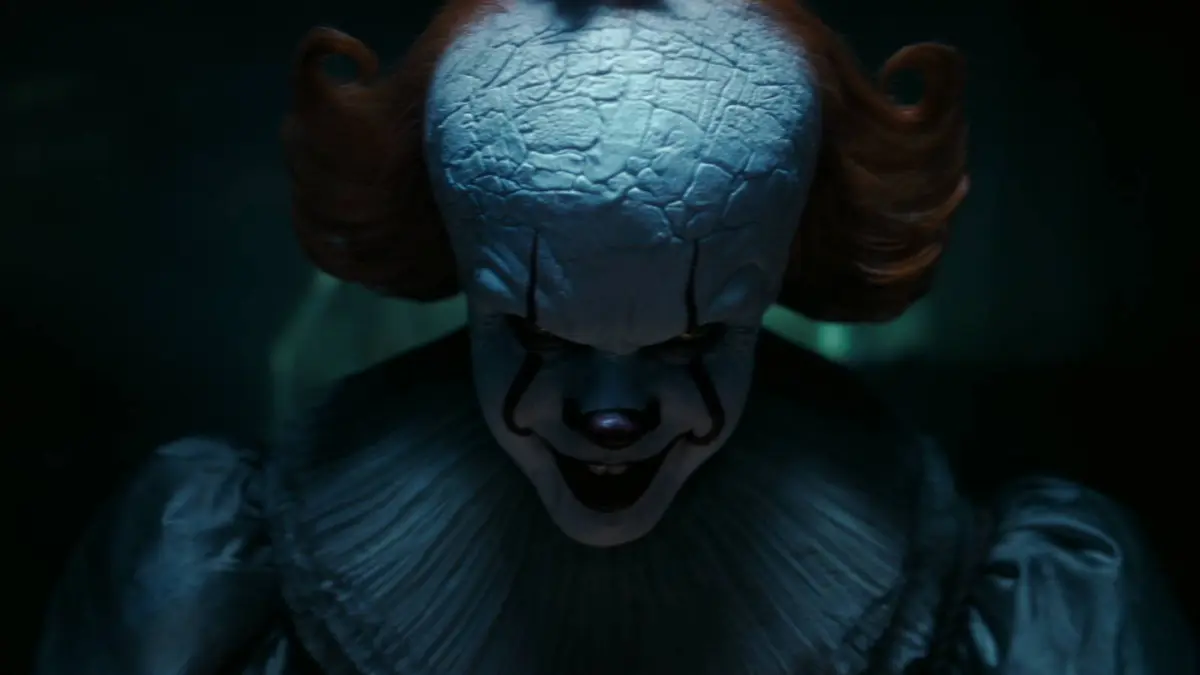 Bill Skarsgard as Pennywise in It: Welcome to Derry