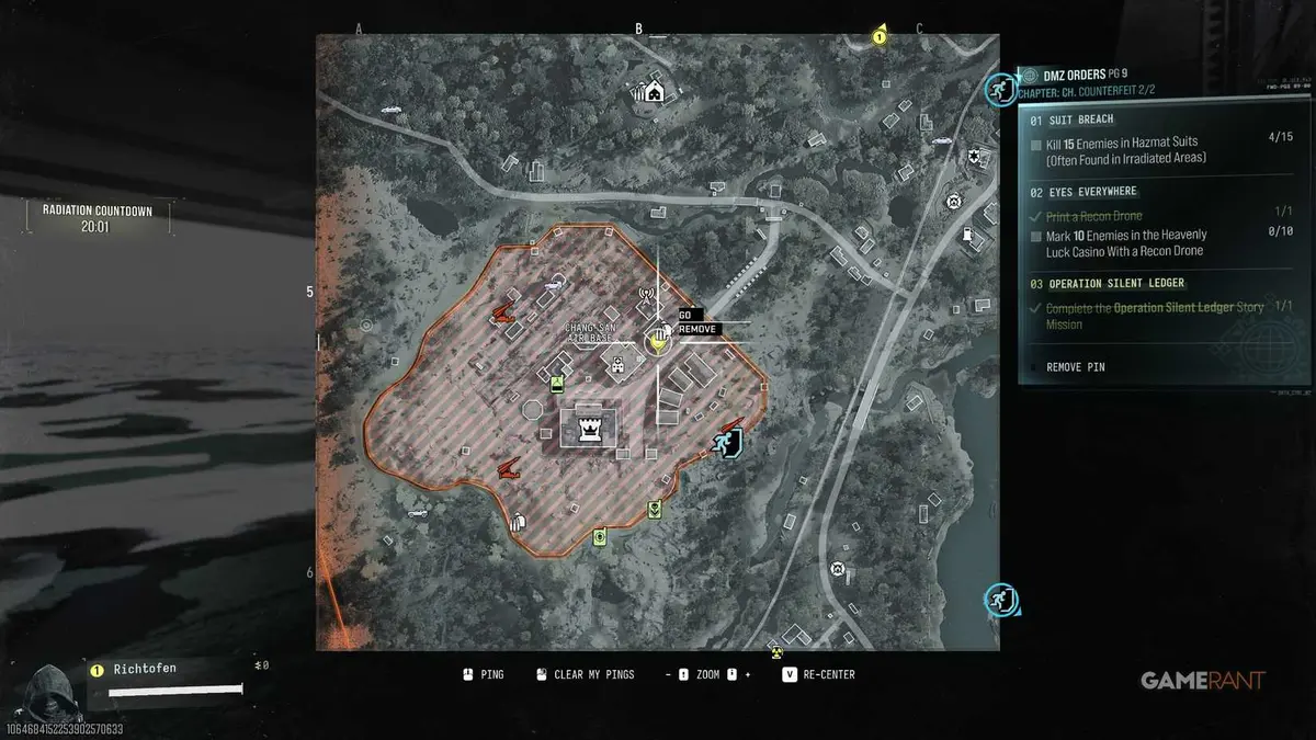 field depot location