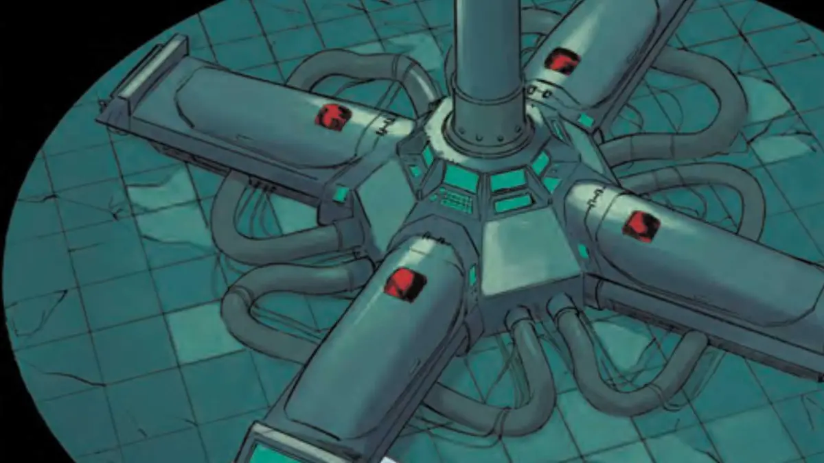 Empyre sleep pods from Midnight X-Men 1