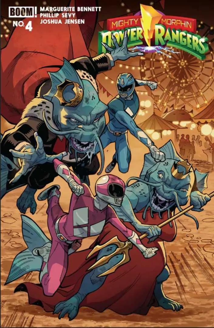 Mighty Morphin Power Rangers 4 cover a full