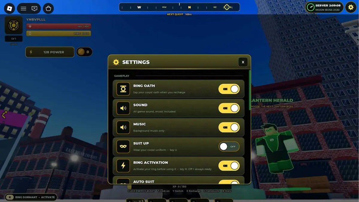Lanterns the codes tab