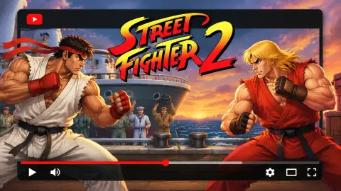Street Fighter 2 стала играбельной прямо в ролике YouTube