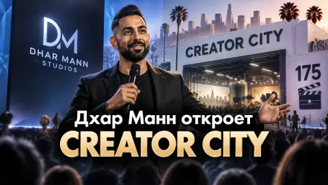 Дхар Манн откроет Creator City на 175 декораций в Лос-Анджелесе