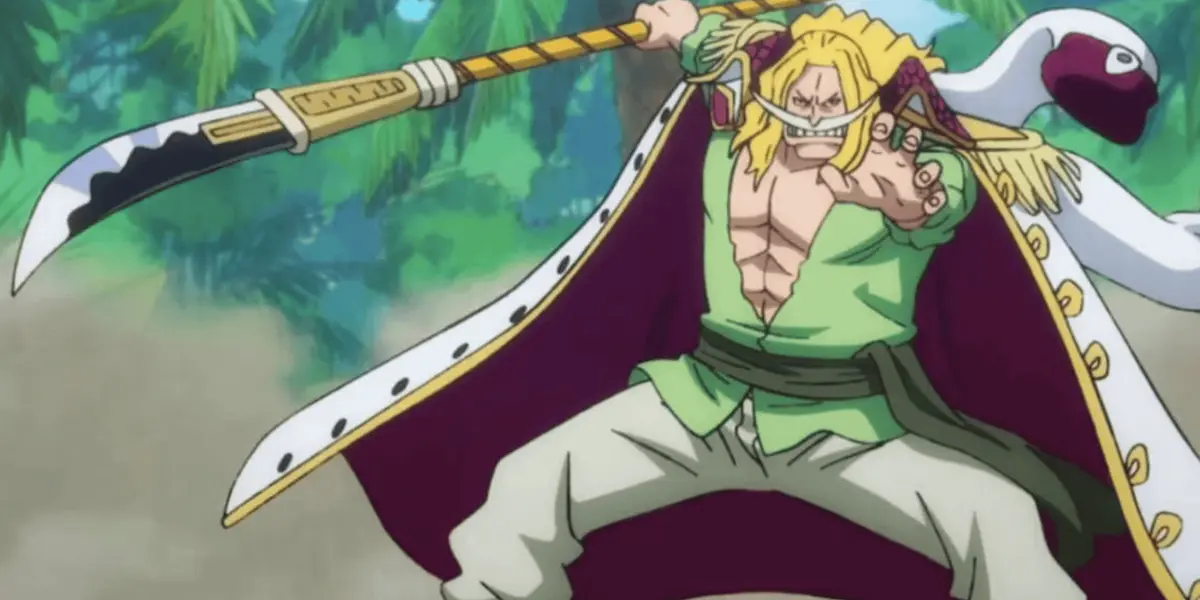 One Piece Historical Weapons Whitebeard Naginata 1