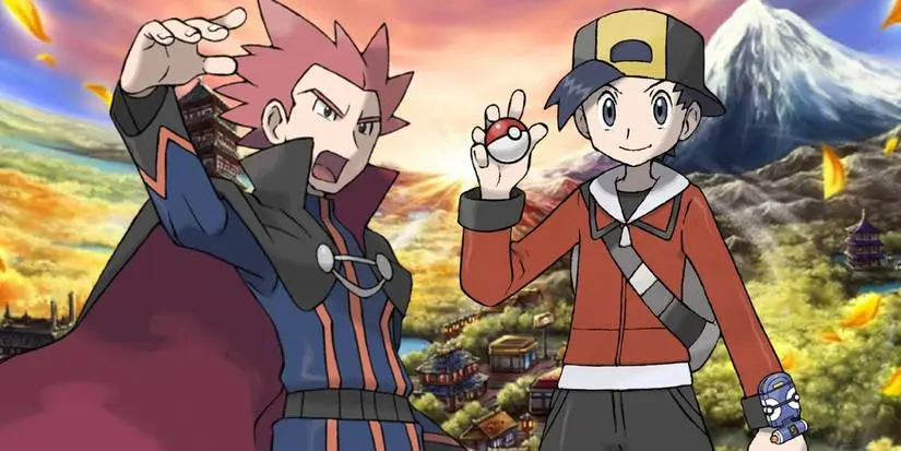 Pokémon Heartgold and Soulsilver Lance and Male trainer