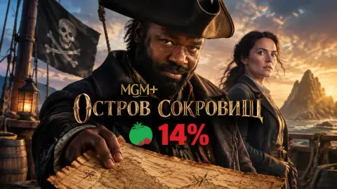 «Остров сокровищ» от MGM+ провалился: 14% на Rotten Tomatoes