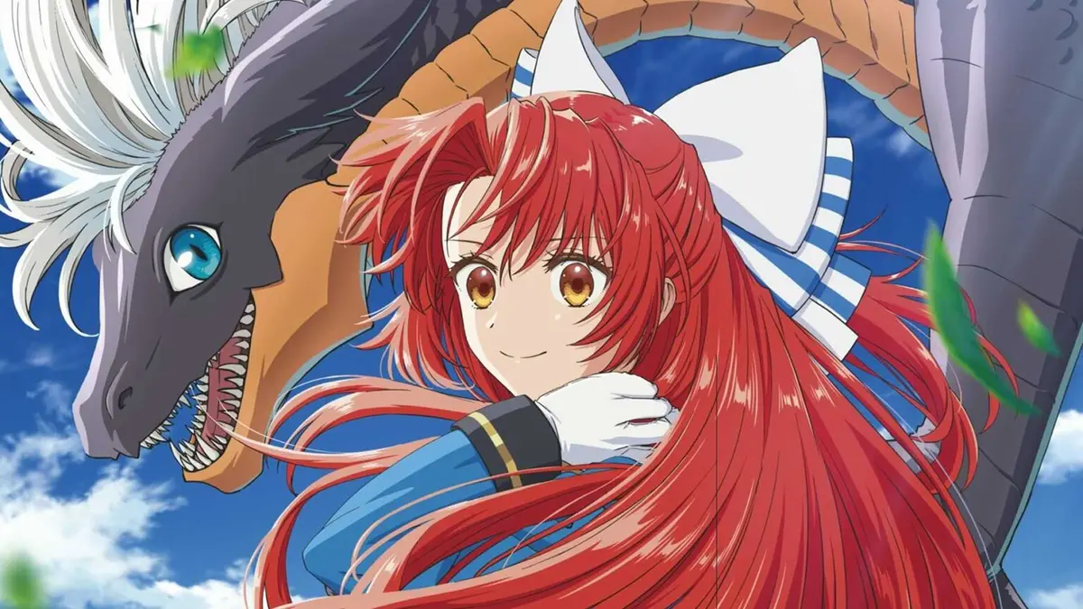 Fia and Zavilla in A Tale of the Secret Saint anime.