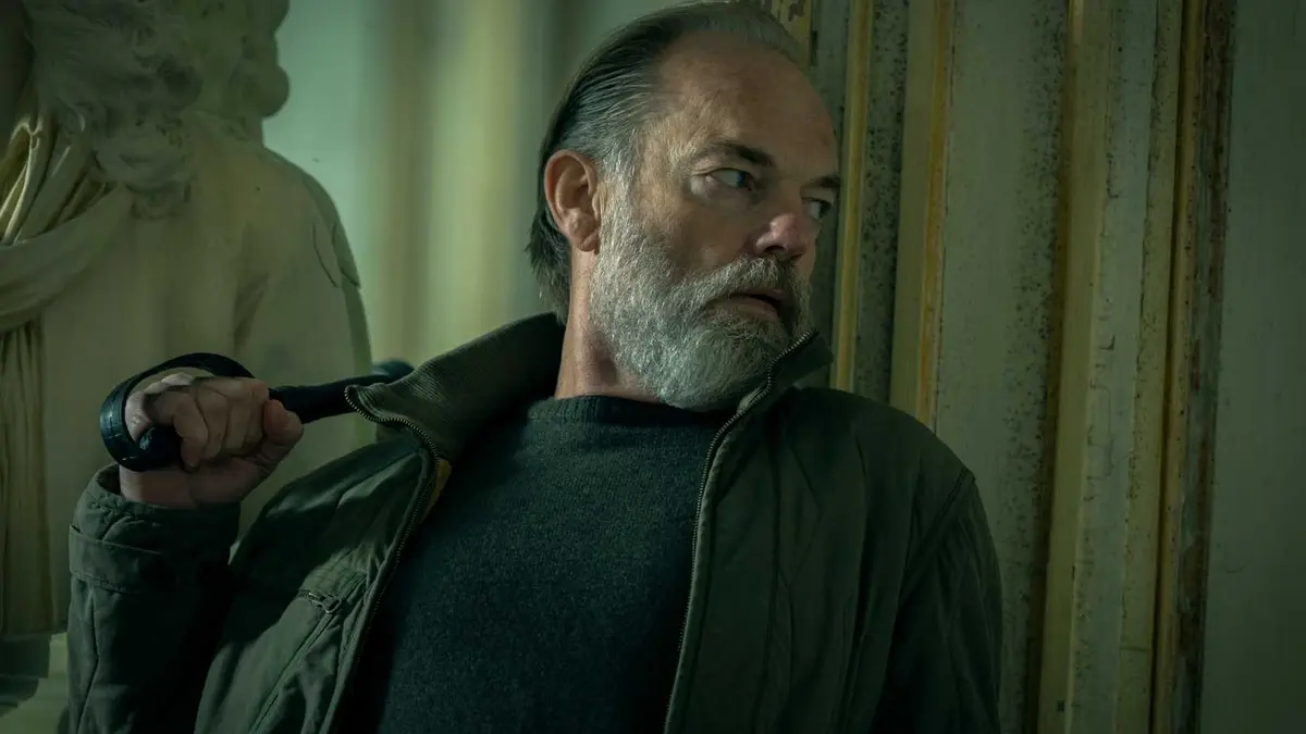 Hugo Weaving as Frank Harkness in season 4 of Slow Horses