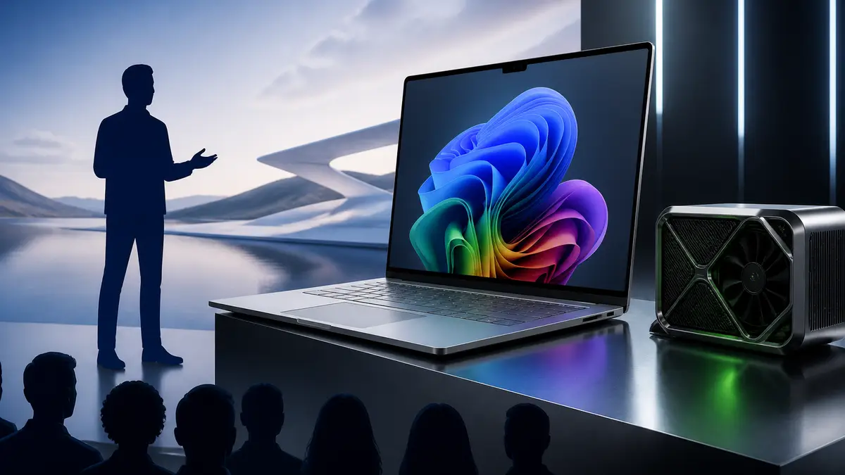Новый ноутбук Microsoft Surface Laptop Ultra на презентации