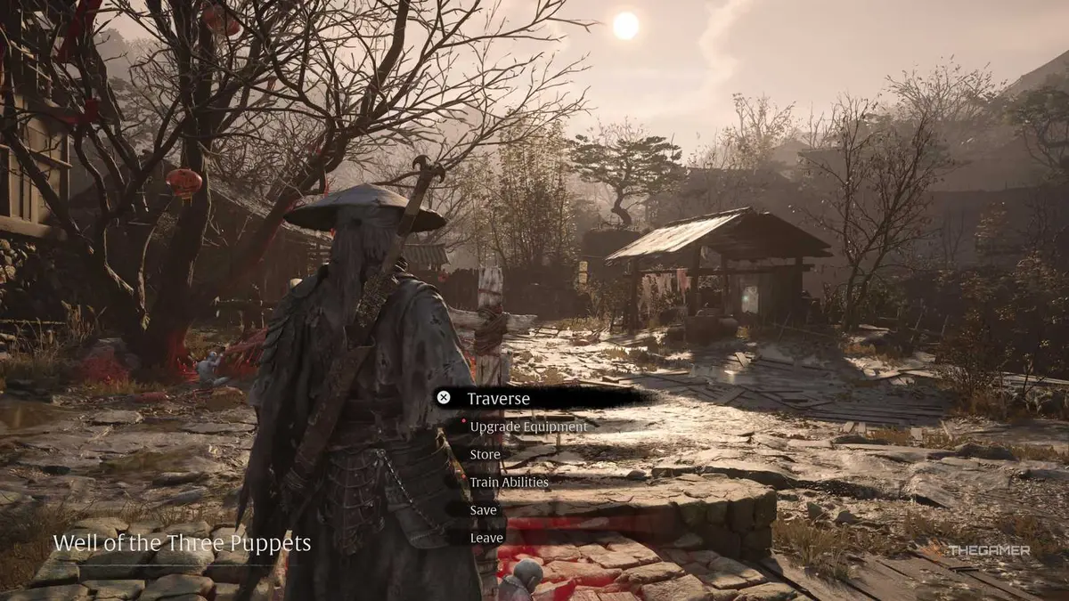 Traverse Option at a Bell in Phantom Blade Zero
