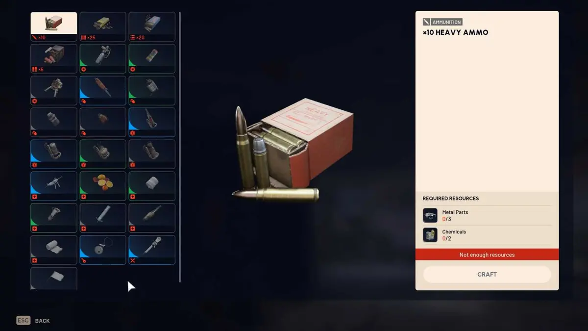 ARC Raiders Mid-Round Crafting Items