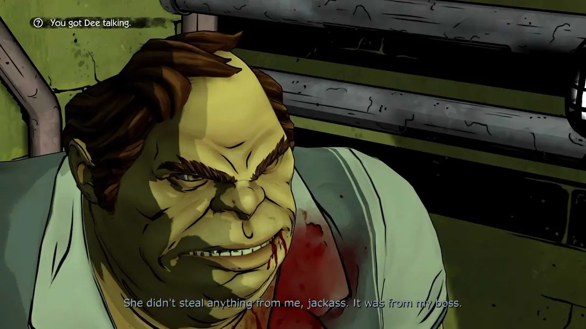 Dee Interrogation 1 - Wolf Among Us Remastered
