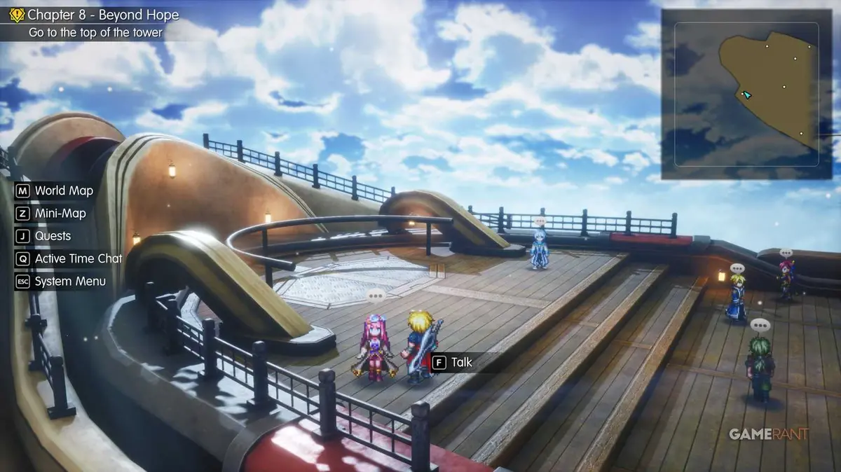 Aileen on the Airship