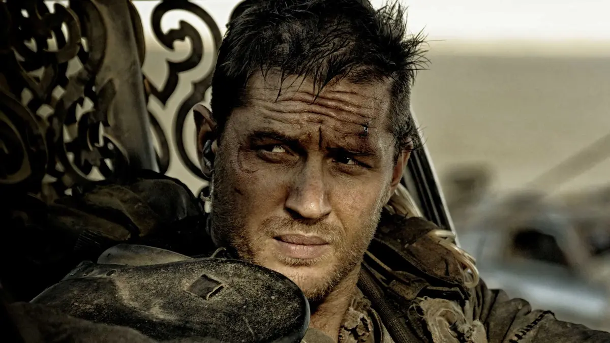 Tom Hardy as "Mad Max" Rockatansky in Fury Road (2015)