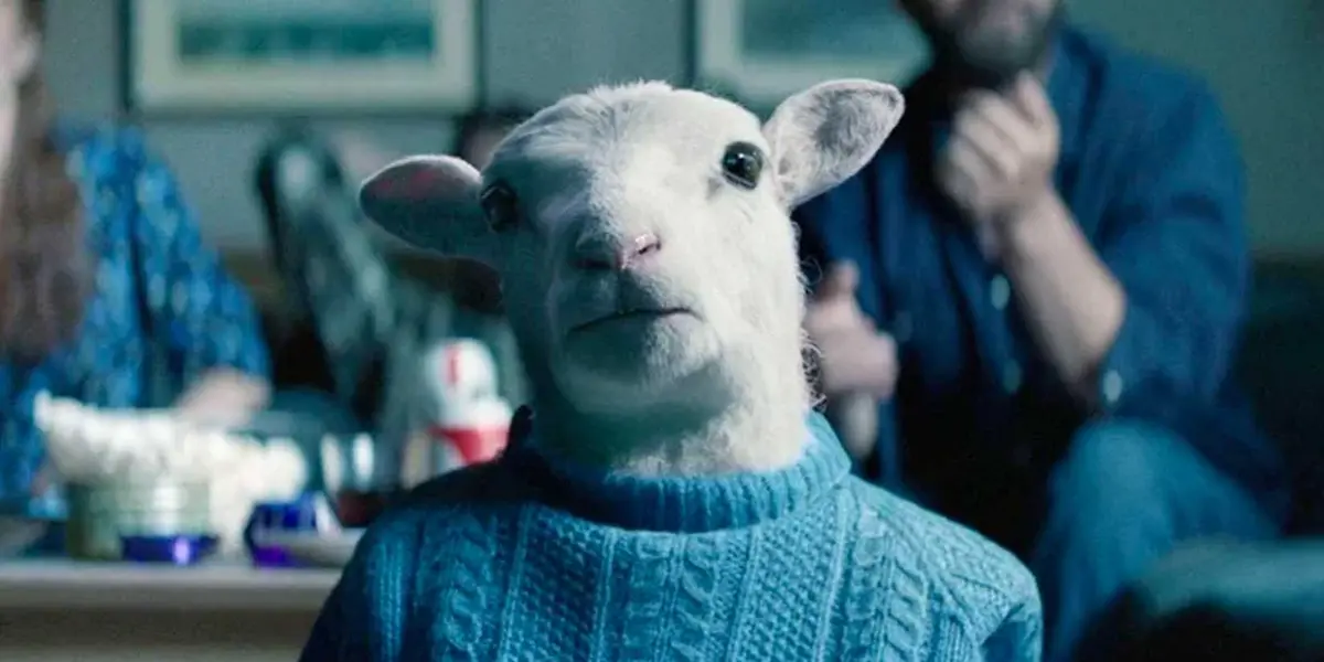 Ada in a jumper in Lamb 2021