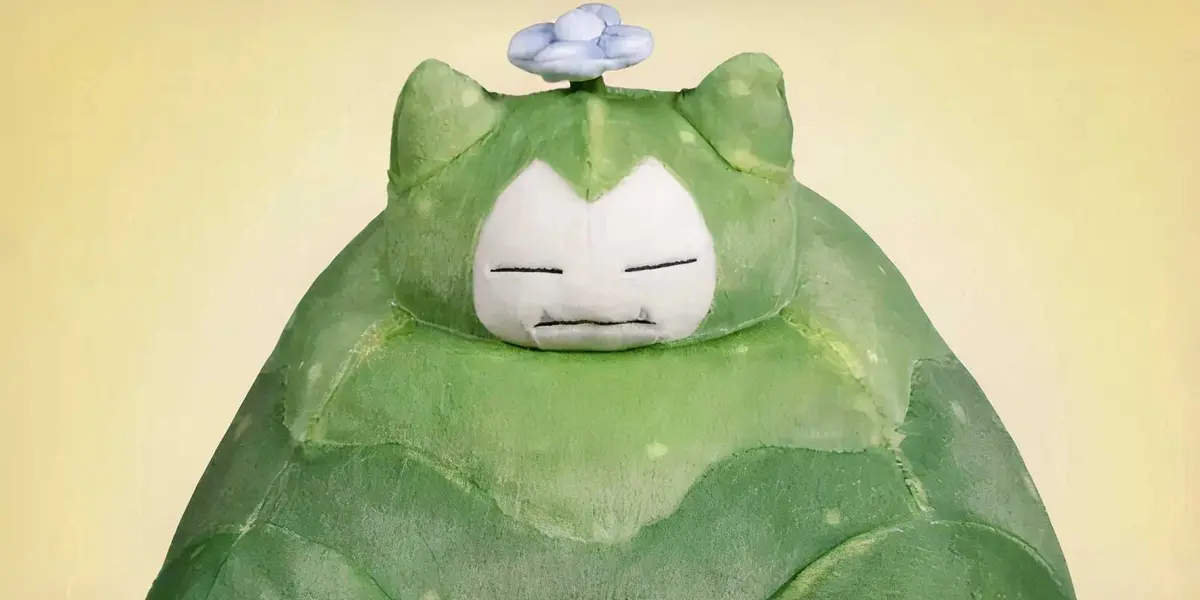 A plushie Mosslax