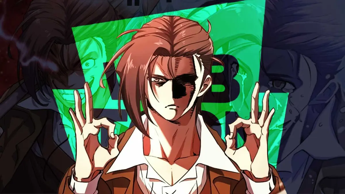 Lloyd from the greatest estate developer with the webtoon logo