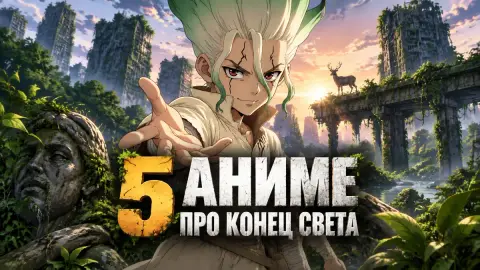 5 аниме про конец света: от «Доктора Стоуна» до Zom 100