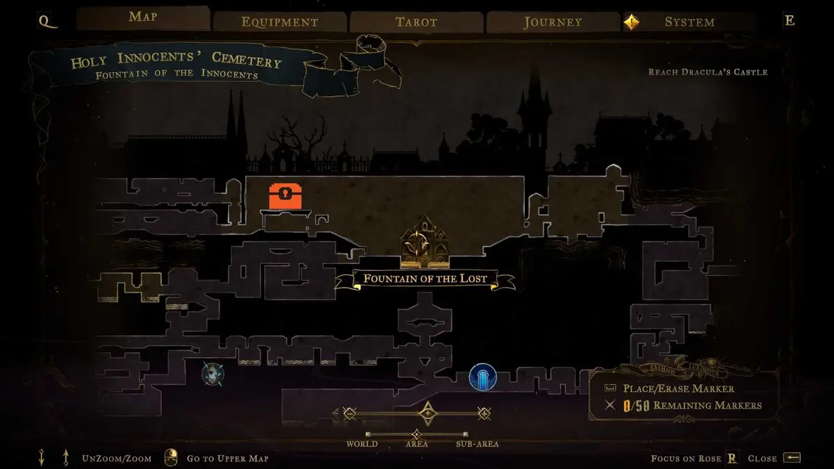 Castlevania Belmont's Curse Lance Location