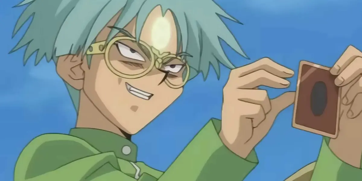 Weevil pretends to destroy Yugi's soul