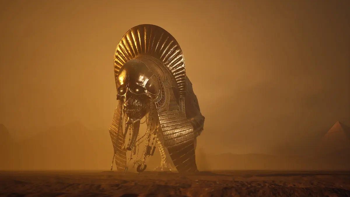 Sphinx, Devourer of the Unworthy is shown in Valor Mortis.