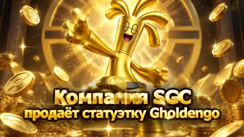 Компания SGC продаёт статуэтку Gholdengo из золота за $9817