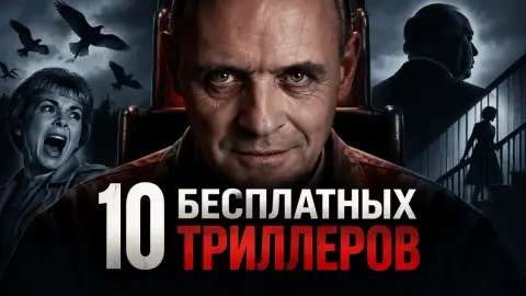 10 бесплатных триллеров: от «Молчания ягнят» до Хичкока