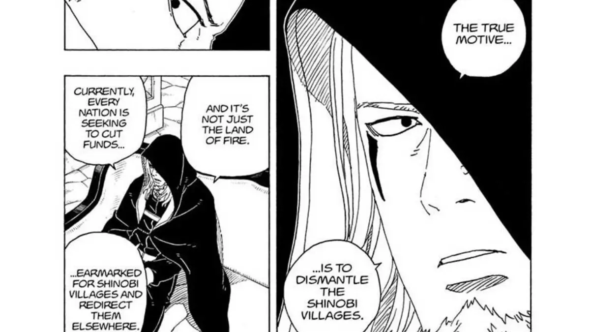Boruto Two Blue Vortex chapter 38 Shikamaru and Koji