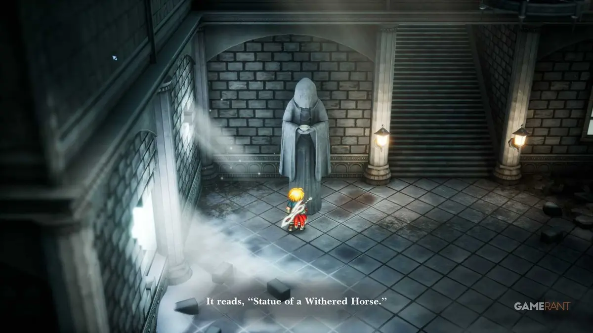 Nameless Ruins Locked Chest 2nd Statue