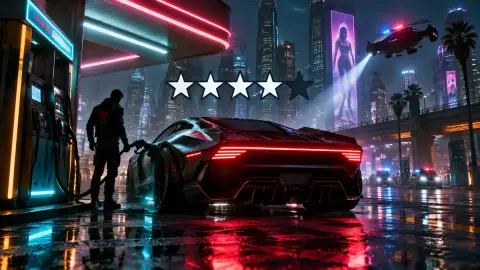 Cyberpunk 2077 получил моды с заправками и HUD в стиле GTA