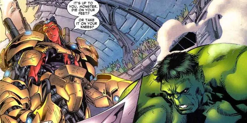 hulk vs the red king