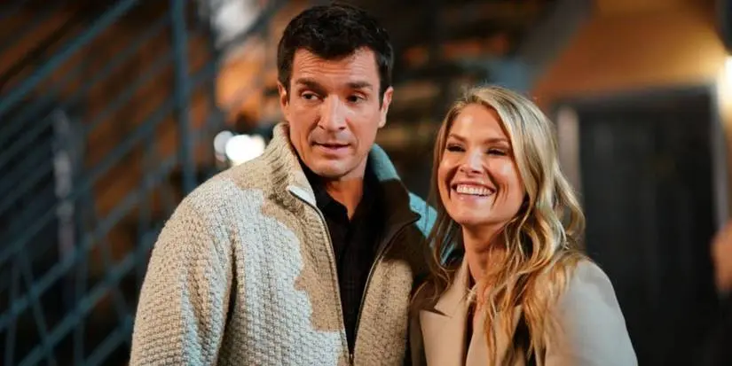 Nolan and Grace smiling in The Rookie