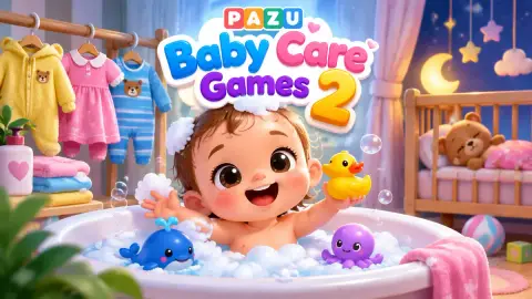 Pazu Games выпустила детский симулятор Baby Care Games 2