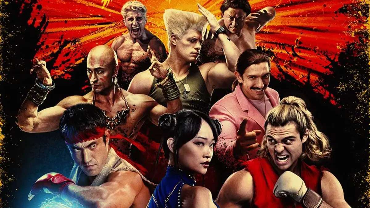Street Fighter 2026 movie characters poster