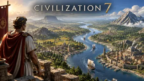 Civilization 7 создала судоходную реку длиной около 23 тайлов