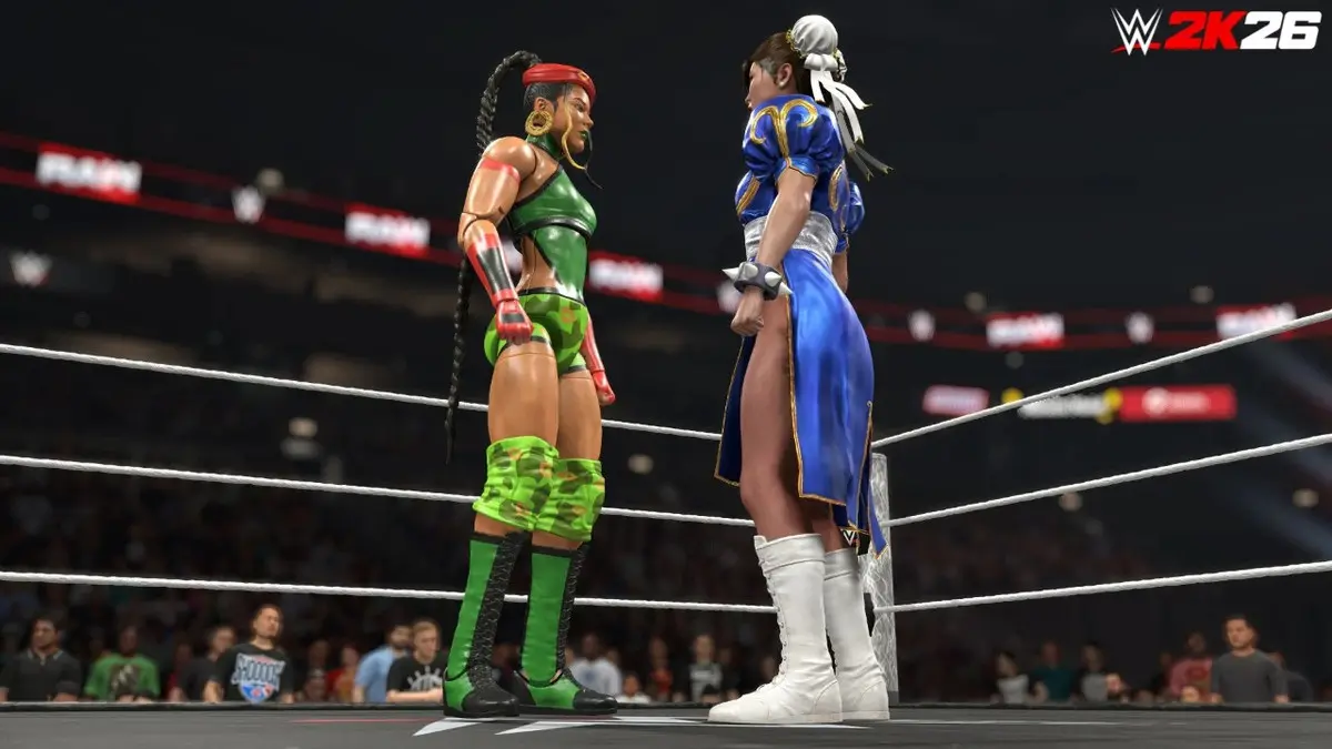 WWE 2K26 получит платное DLC с рестлерами в образах бойцов Street Fighter