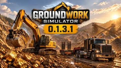 Groundwork Simulator 0.1.3.1: прирост FPS на 50% и мини-карта