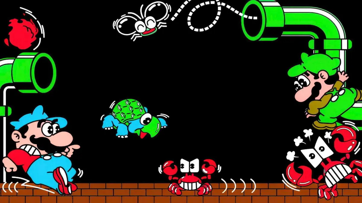 Mario Bros Arcade overlay