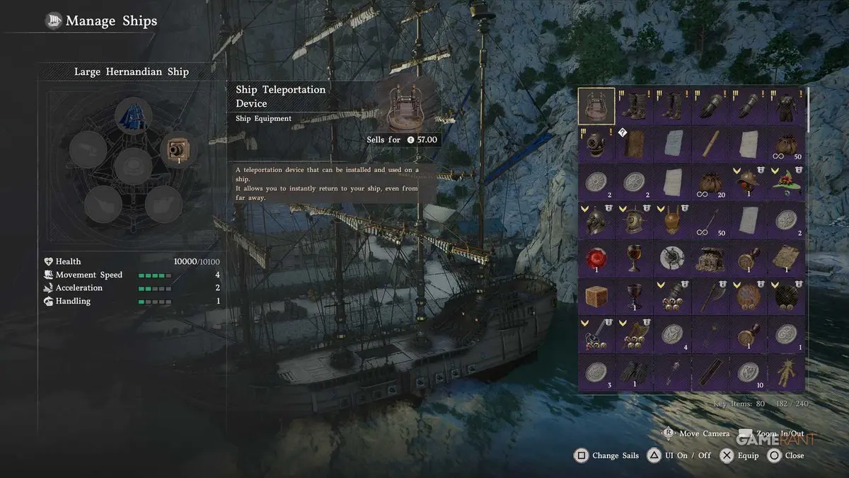 Ship Teleportation Device