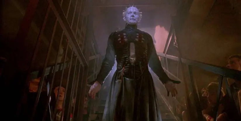 Pinhead arrives in the Nightclub in Hellraiser III Hell on Earth