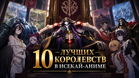 10 лучших королевств в исекай-аниме во главе с «Повелителем»
