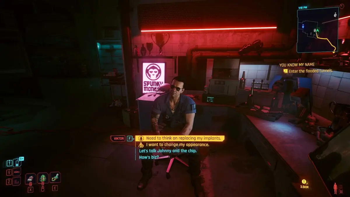 CP2077 Viktor Vektor's shop